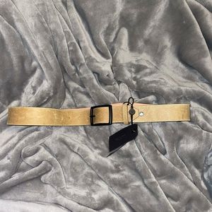 Rag & Bone Bourbon brown Rugged Belt